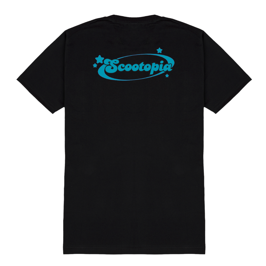 Black/Blue Plasma Tee