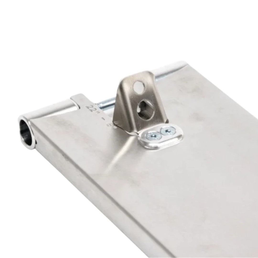 Apex Pro Raw Silver Boxed Stunt Scooter Deck - 6" x 21"