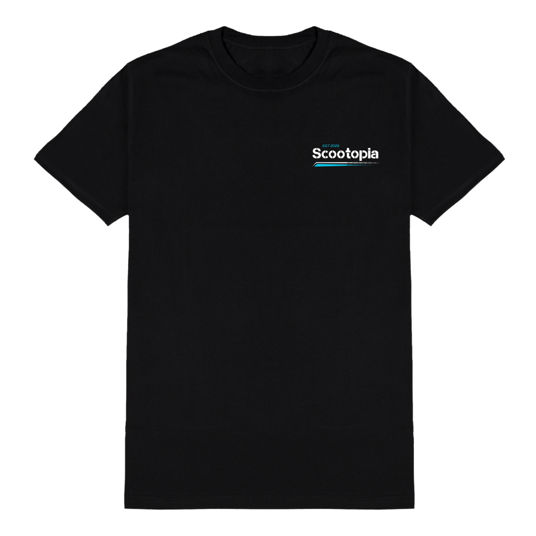 Black/Blue Team Tee