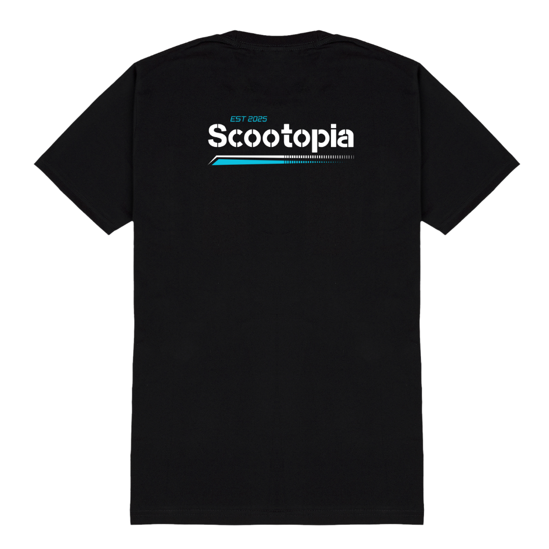 Black/Blue Team Tee