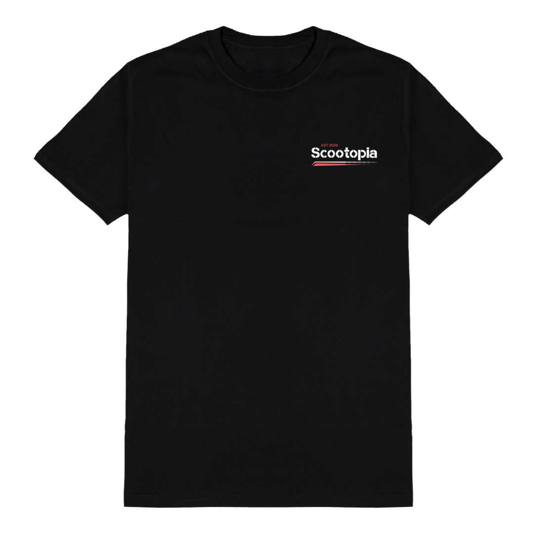 Black/Red Team Tee